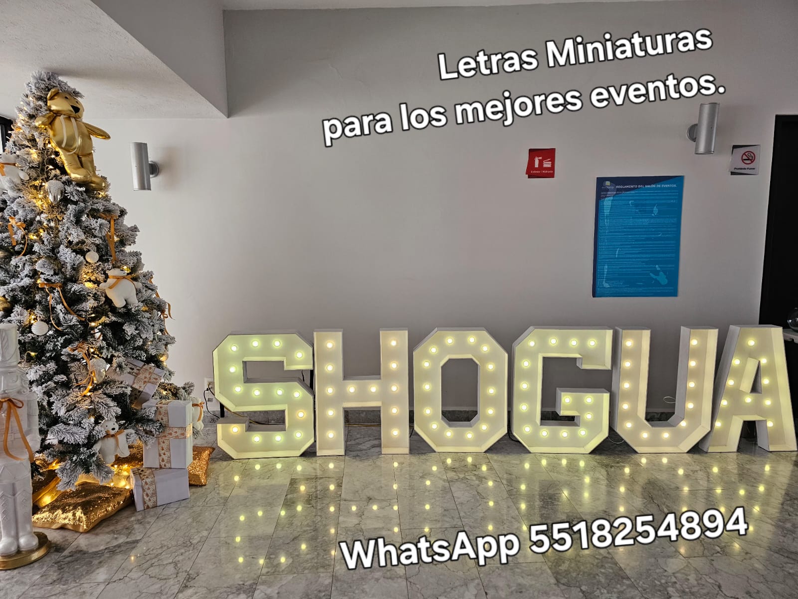 Renta de letras gigantes para eventos — foto 3