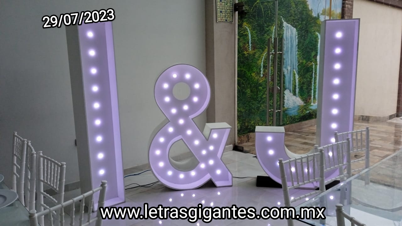 Renta de letras gigantes para eventos — foto 5